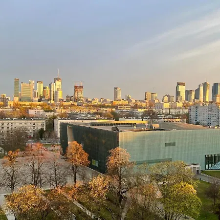Warsaw's Panorama View Апартаменти Варшава